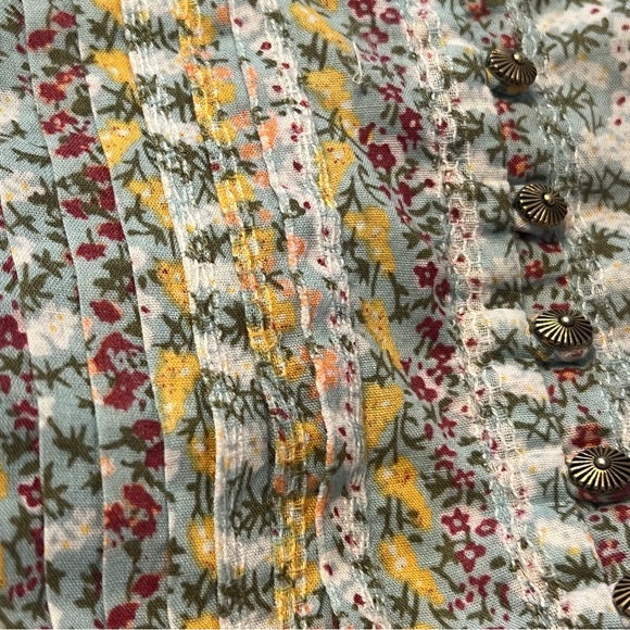 Anthropologie Maeve Pintuck Top - Picture 7 of 8